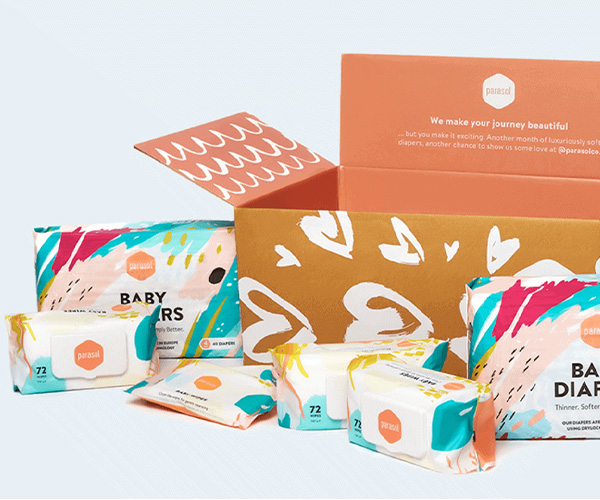 baby diaper packaging