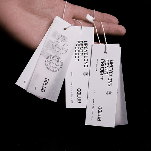 colored shipping tags