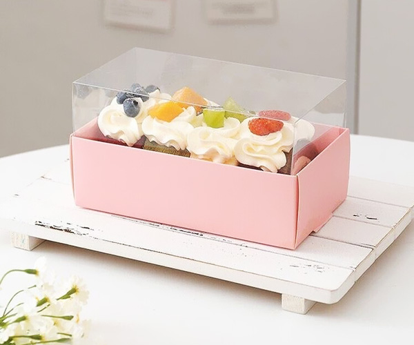 custom clear lid boxes