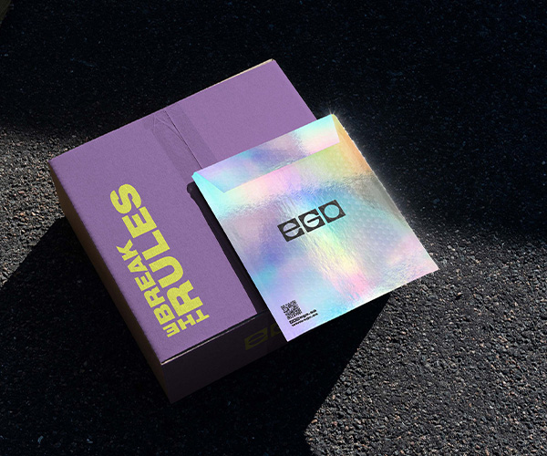 holographic packaging bags