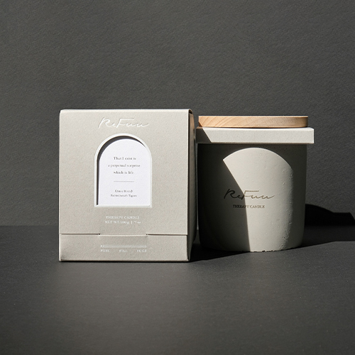 printed candle boxes with window